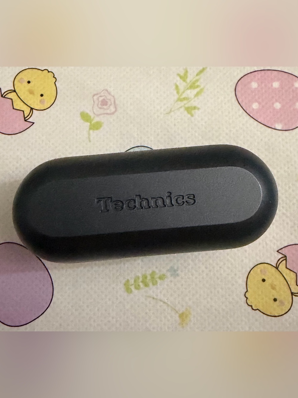 Technics Black and Silver True Wireless Earbuds Box